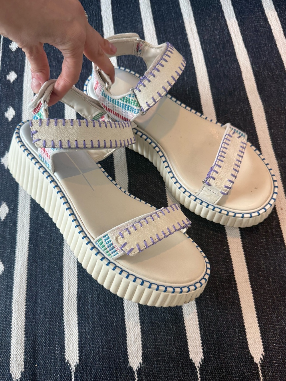 Dolce Vita Debra Flatform Sandals Size 10